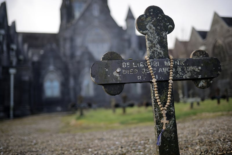 The cemetery at the abbey