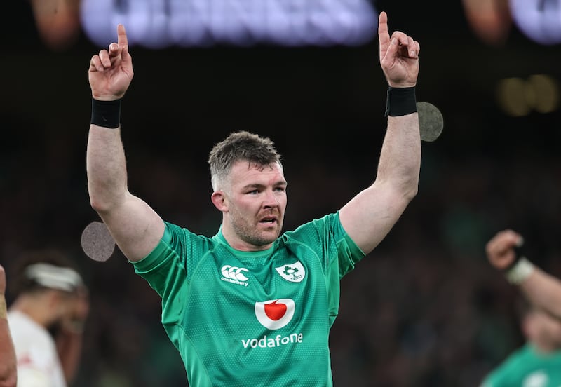 Ireland’s Peter O’Mahony is very experienced against Scotland. Photograph: Billy Stickland/Inpho