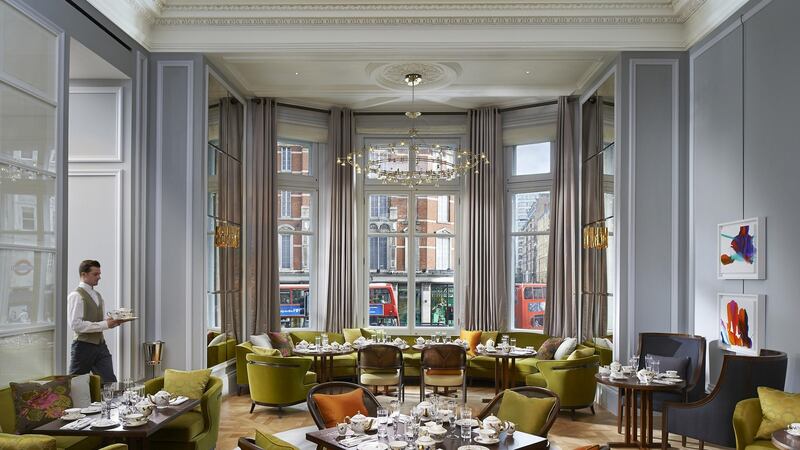 Afternoon tea at the Mandarin Oriental