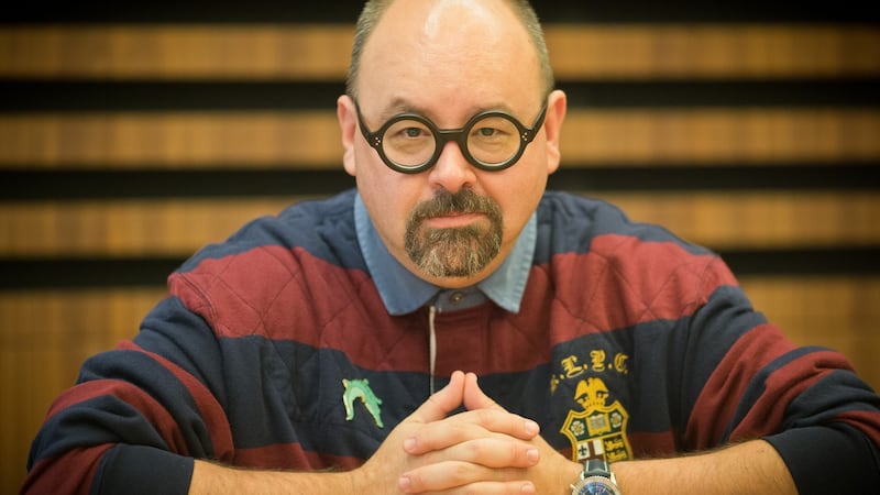 Ruiz Zafón  is the most read and sold Spanish writer since Cervantes. Photograph:  Michael Kappeler/ AFP/ Getty Images