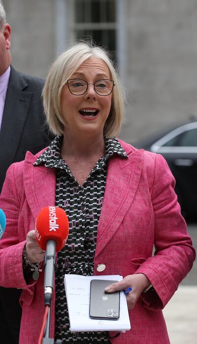 Fine Gael Senator Regina Doherty: an unlikely tech-head. Photograph: Stephen Collins/Collins Photos