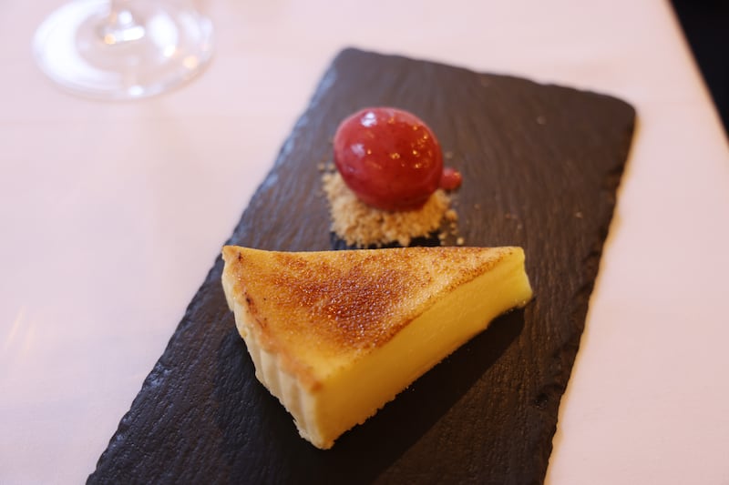 Amalfi lemon tart at the Unicorn 