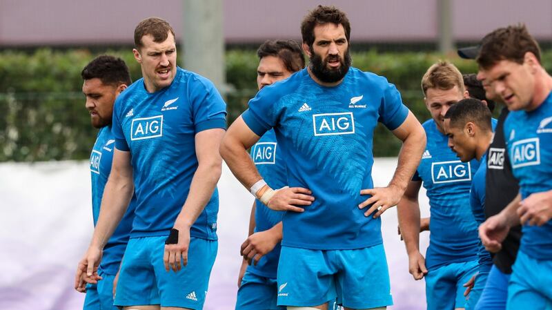 All Blacks Brodie Retallick and Sam Whitelock: coach Steve Hansen has  described  them as the best second row partnership the All Blacks have ever had. Photograph: Billy Stickland/Inpho