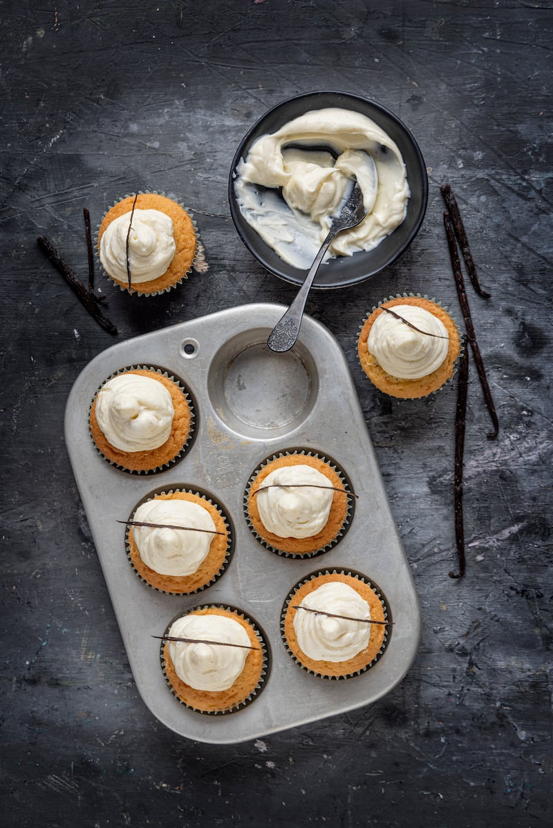 Cupcakes with lemon buttercream. Photograph: Harry Weir