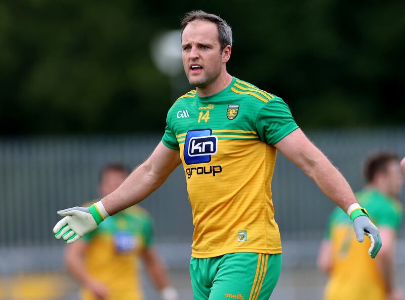 Michael Murphy: 'The Donegal-Tyrone match was tricky to be at.' Photograph: James Crombie/Inpho