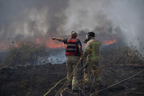 Hizbullah fires 200 rockets at Israel to avenge killing of commander