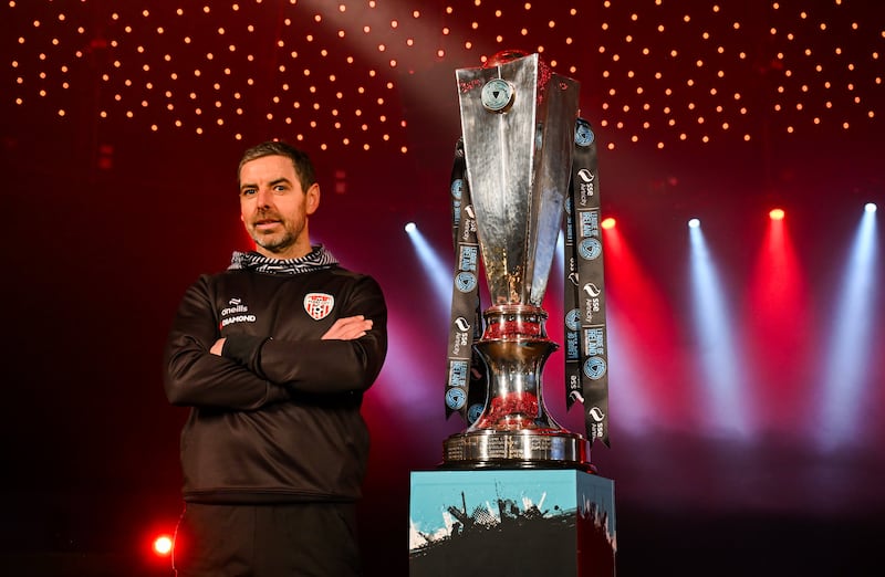 Tiernan Lynch takes over Derry City after success with Larne in the Irish League. Photograph: Stephen McCarthy/Sportsfile