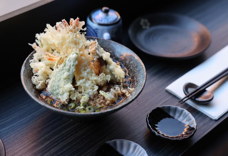 Tempura soba