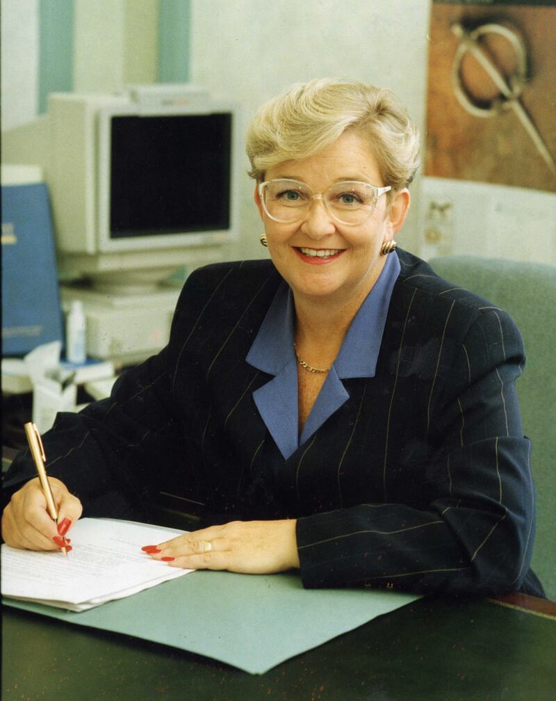 Niamh Bhreathnach in 1990. Photograph: Joe St Leger