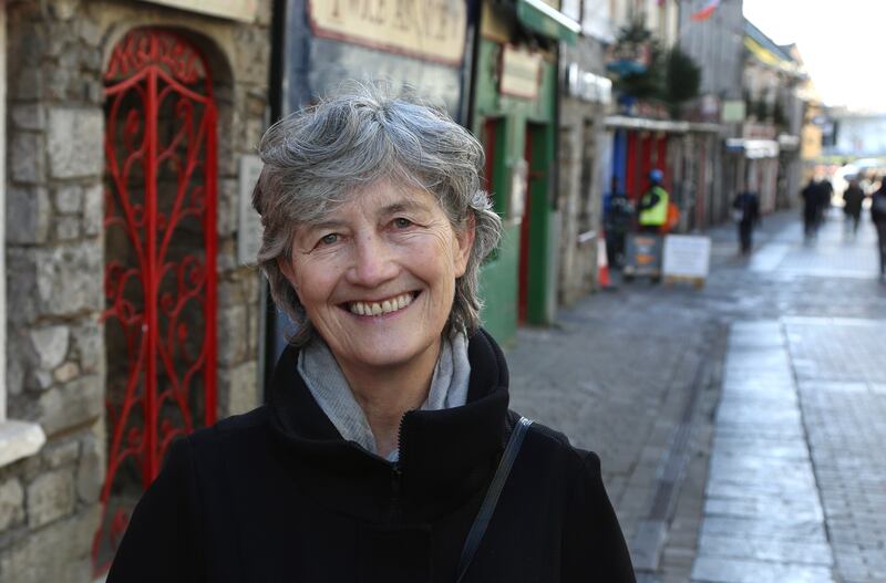 Independent TD Catherine Connolly in Galway. 'The potential to get it right is fantastic. We could get it right as a green, thriving city.' Photograph: Joe O'Shaughnessy. 