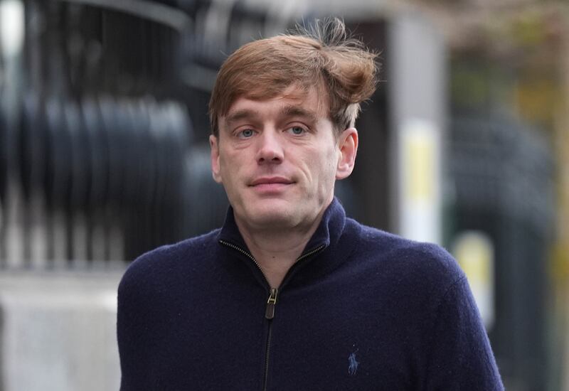 James Lawrence outside the High Court in Dublin. Photo: Niall Carson/PA Wire