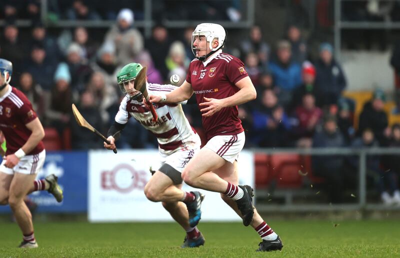 All-Star Huw Lawlor will presumably track Cushendall danger man Neil McManus. Photograph: Bryan Keane/Inpho