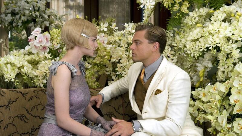 High society: Carey Mulligan as Daisy Buchanan and Leonardo DiCaprio as Jay Gatsby in Baz Luhrmann’s new film of The Great Gatsby. Photograph: Warner Bros Pictures