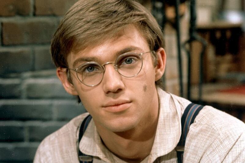 Richard Thomas in his Emmy-winning role of John-Boy Walton, from the 1970s CBS drama series, The Waltons. 