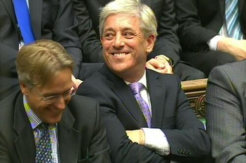 Controversial John Bercow back in Commons hot seat