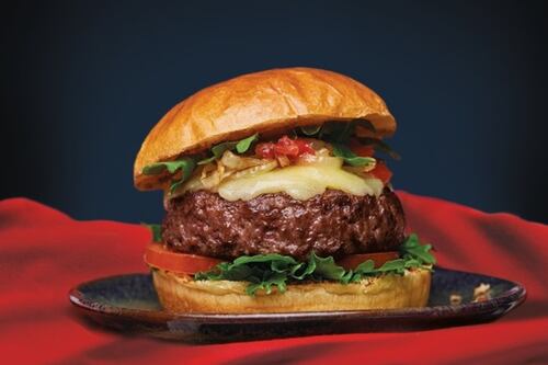An ultra luxurious beef burger at an approachable price 