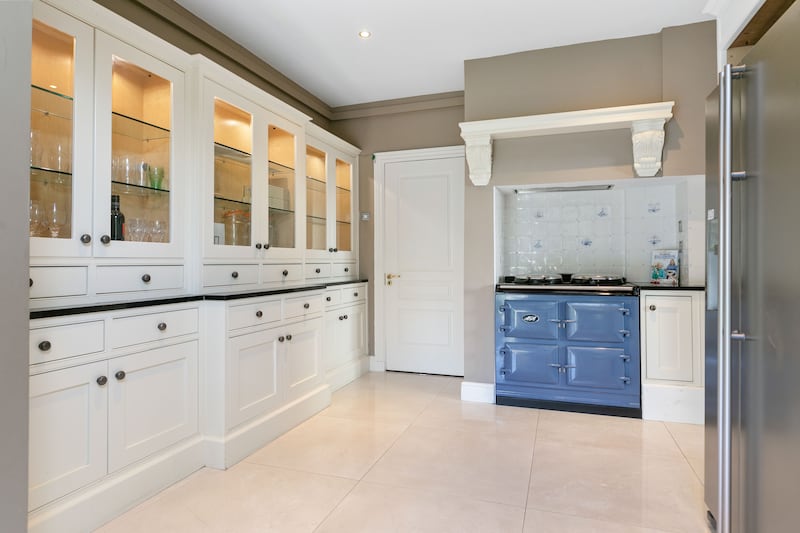 Kitchen: 50 Rathdown Park, Terenure, Dublin 6W, extends to 215sq m (2,314sq ft) and has a D2 Ber. 