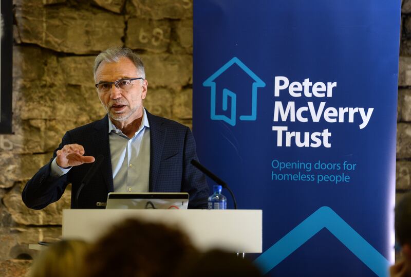 Clinical psychologist Dr Sam Tsemberis, who, developed the Housing First policy in the early 1990s as a homeless outreach officer in New York. It has gone on to be widely implemented in Ireland. Photograph: Dara Mac Dónaill