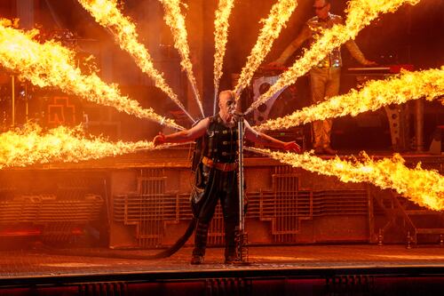 Rammstein at RDS review: Incendiary, spectacular and irresistible performance from showmen of German metal