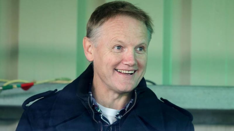 Ireland head coach Joe Schmidt at the Sportsground in Galway. Photograph: Dan Sheridan/Inpho