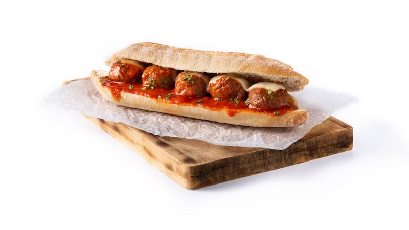 Meatball and marinara subs