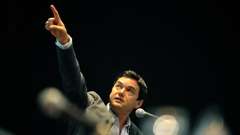 Thomas Piketty, author of Capital in the Twenty-First Century, points the way forward at the Tasc forum yesterday.