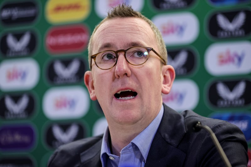 FAI Interim CEO David Courell. Photograph: Laszlo Geczo/Inpho