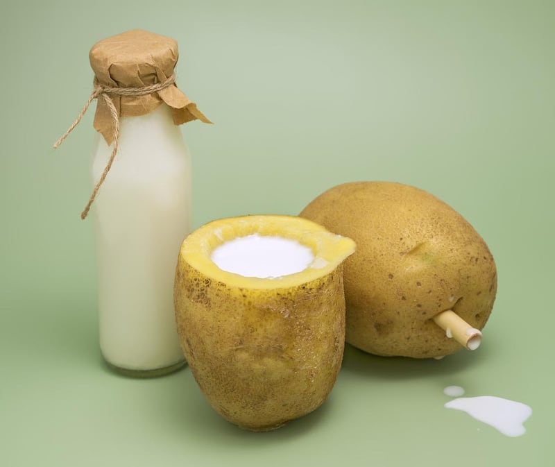 Potato milk. Photograph: iStock