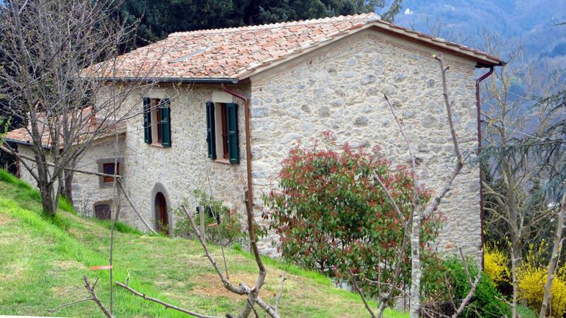 The Tuscan home restored by Jessica and Thomas Felber, who  host a blog called The Long Way Home