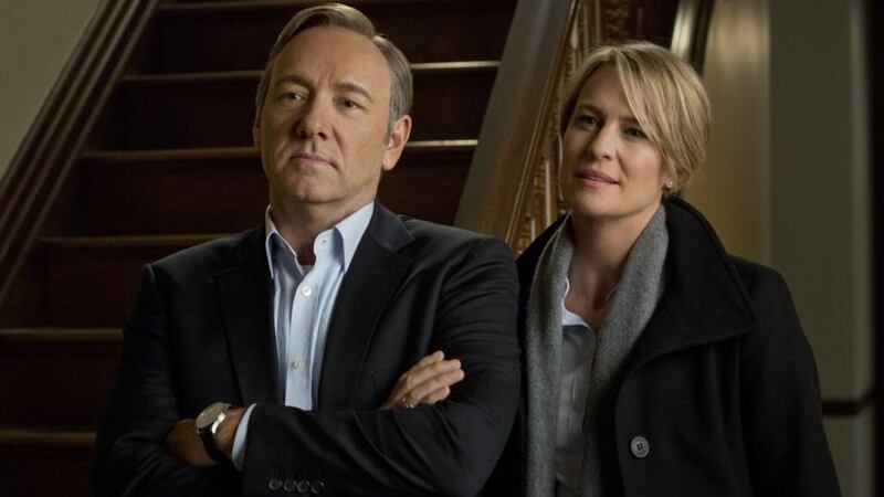 Netflix’s House of Cards stars Kevin Spacey and Robin Wright