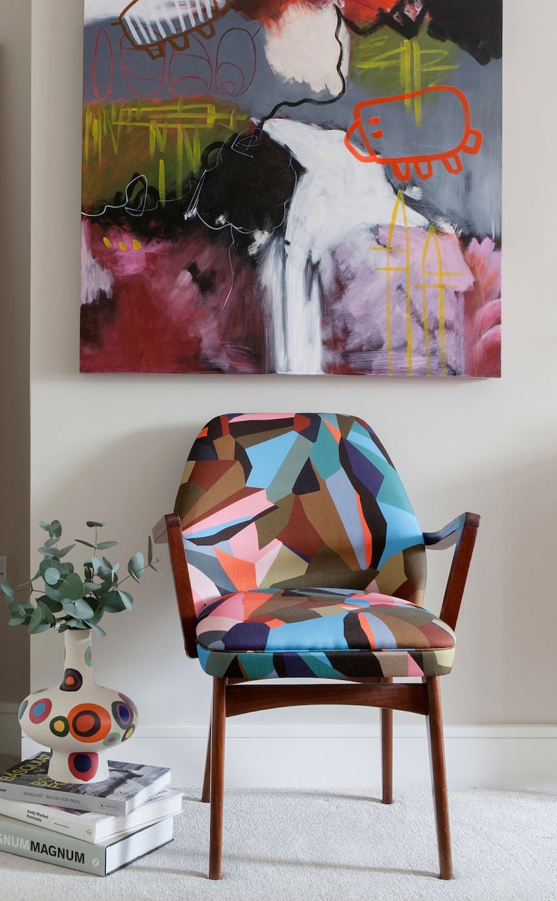 Make a statement with art work and furniture. Designed by Optimise Design. Photograph: Ruth Maria Murphy