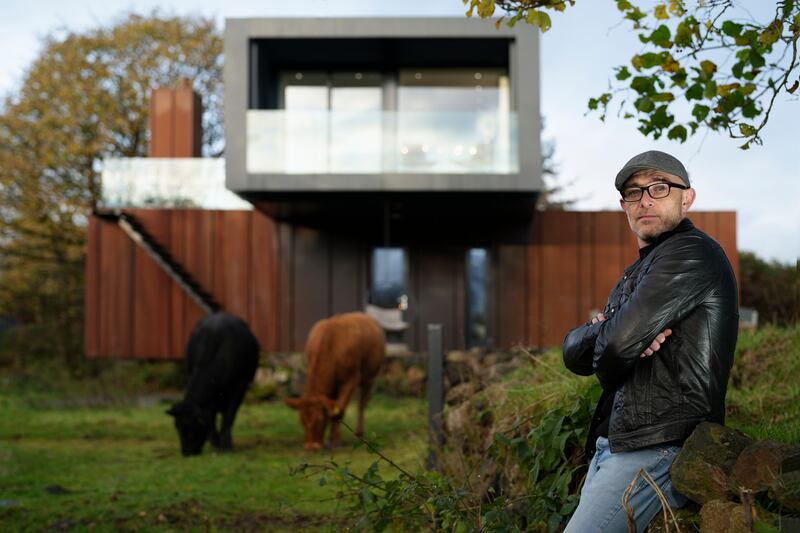 Paddy the Architect: Paddy Bradley, award-winning contemporary architect from Co Derry. Photograph: Ross O'Callaghan