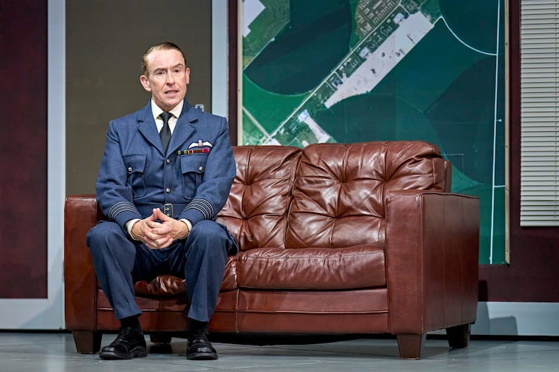 Steve Coogan on stage in Dr Strangelove