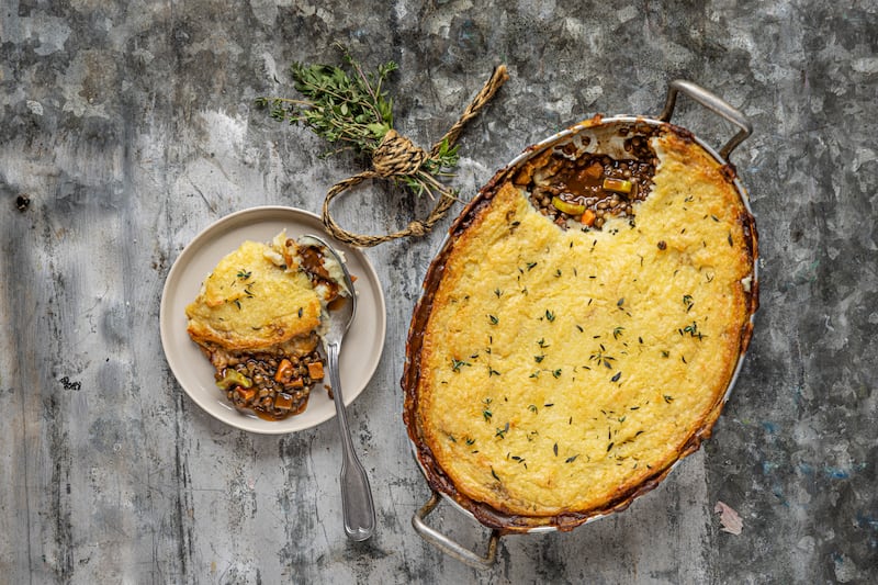 Lentil shepherd's pie 