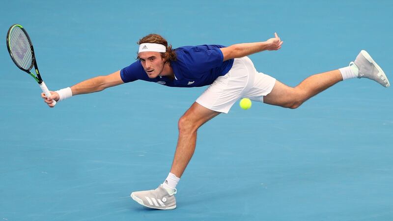 Greece’s Stefanos Tsitsipas showed his promise when winning the ATP finals in London in December. Photograph:  Chris Hyde/Getty Images