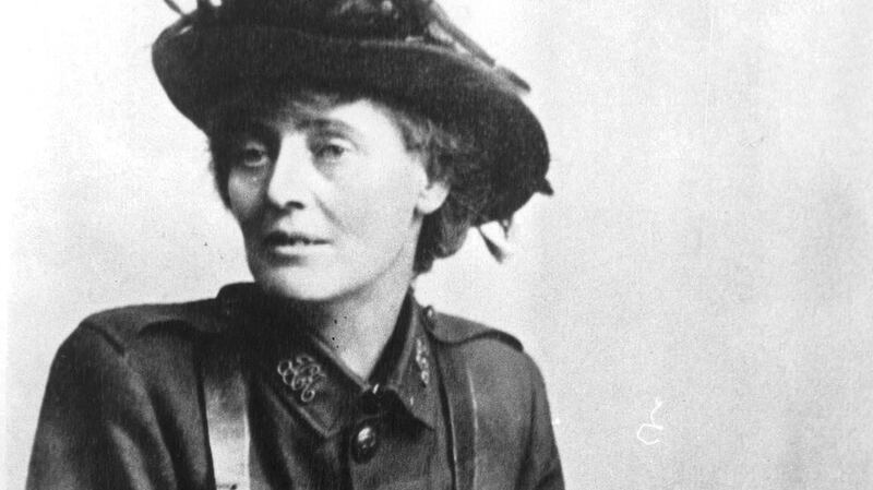 Constance Markievicz as a captain in the Irish Citizen Army.