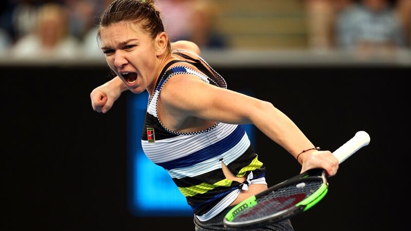 Simona Halep: “I had the vaccine. So I can say I’m a little bit safer now.” Photograph: Getty Images