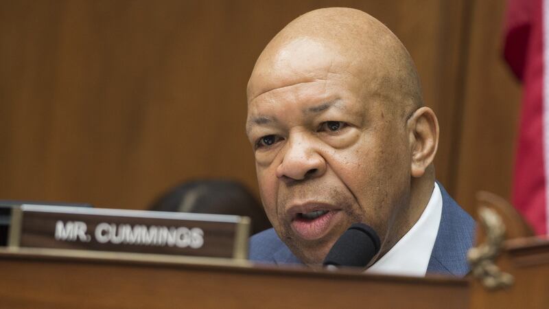 Elijah Cummings, the charismatic Baltimore congressman who died this week, played a key role in the impeachment inquiry. Photograph: Saul Loev/AFP via Getty Images