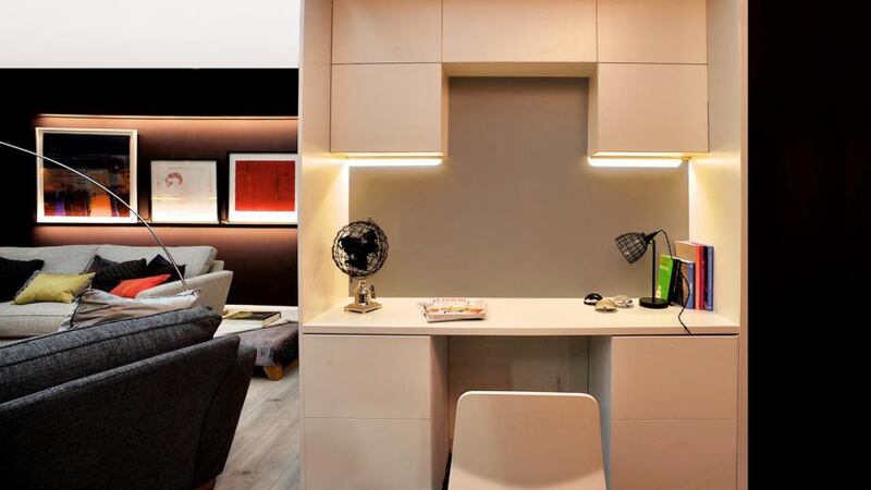 Task or directional lighting provides a focused source of illumination in an area where a task needs to be carried out