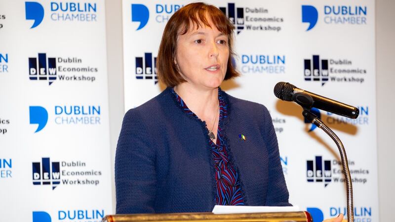 Central Bank deputy governor Sharon Donnery. Photograph: Jenny Barker