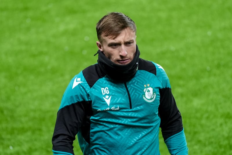 Shamrock Rovers' Danny Grant. Photograph: Paul Nealon/Inpho