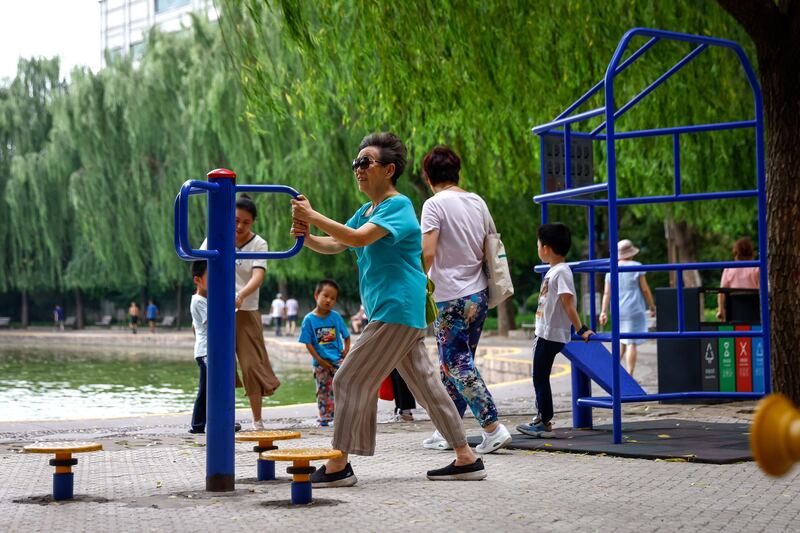 China already has nearly 250 million people aged over 60. Photograph: Mark R Cristino/EPA/Shutterstock