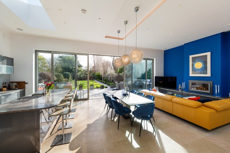 Kitchen and informal living space