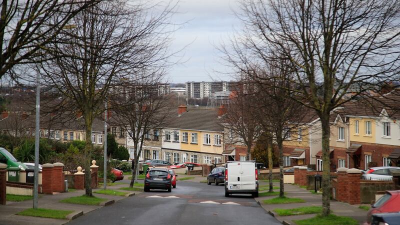 Monastery Gate Avenue Residential development. Photograph: Nick Bradshaw