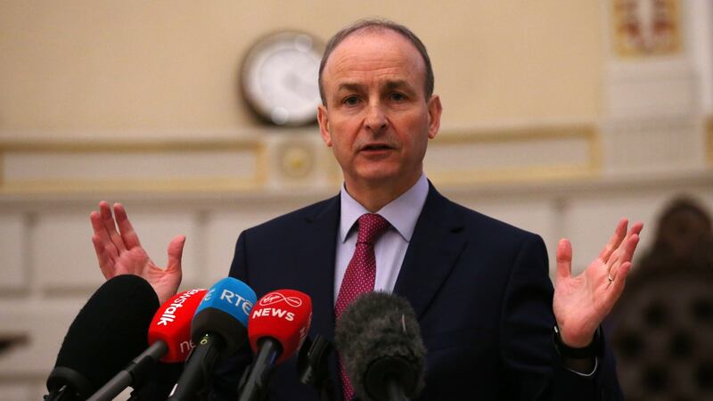 Taoiseach Micheál Martin. Photograph: Laura Hutton