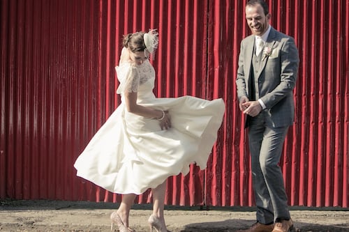 Our Wedding Story: Love, Tayto and some Honda 50s