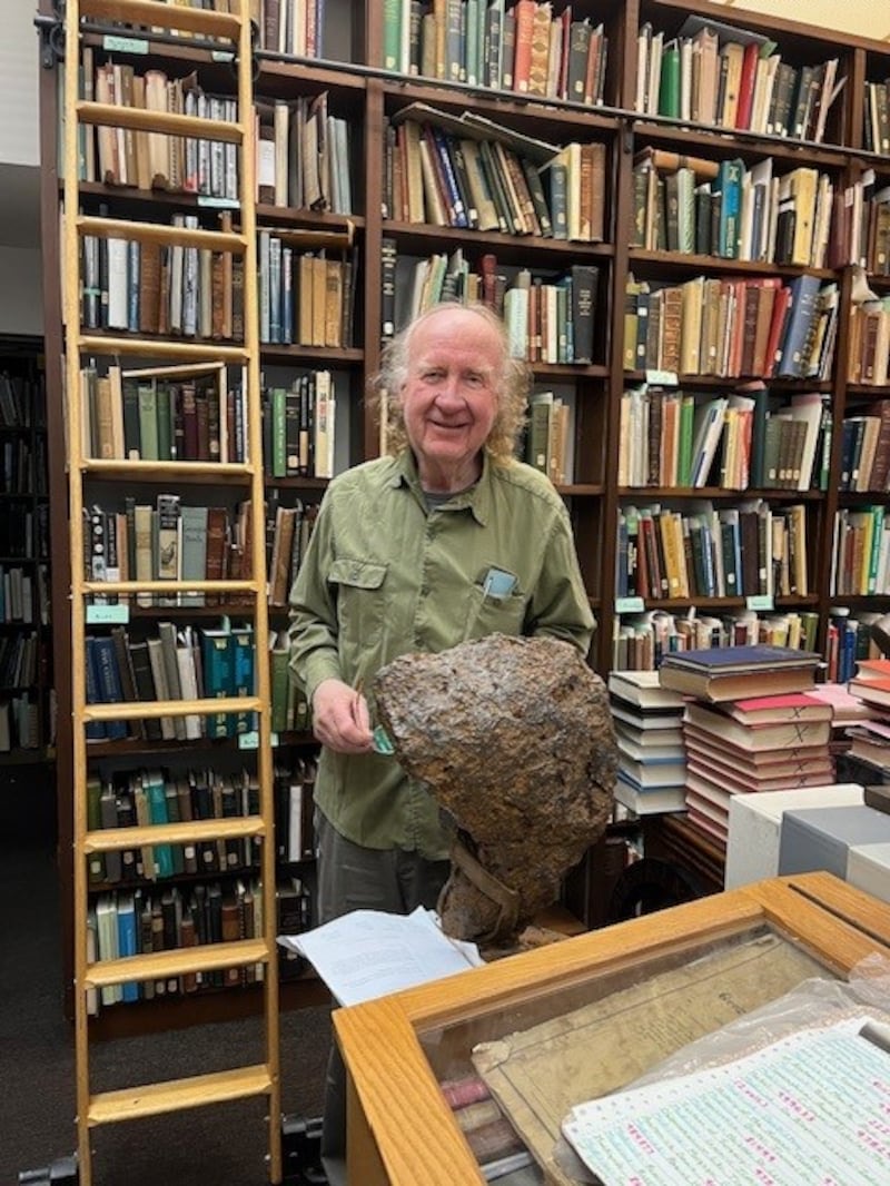 John King of King Books in Detroit. Photograph: Keith Duggan