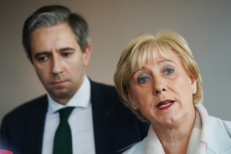 Humphreys says Simon Harris was the Fine Gael leader to whom she was closest. Photograph: Brian Lawless/PA