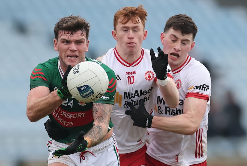 Jordan Flynn: his return to action is a welcome boost for Mayo. Photograph: James Crombley/Inpho 