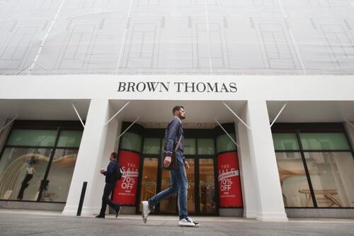 Brown Thomas and Arnotts part-owner files for insolvency 